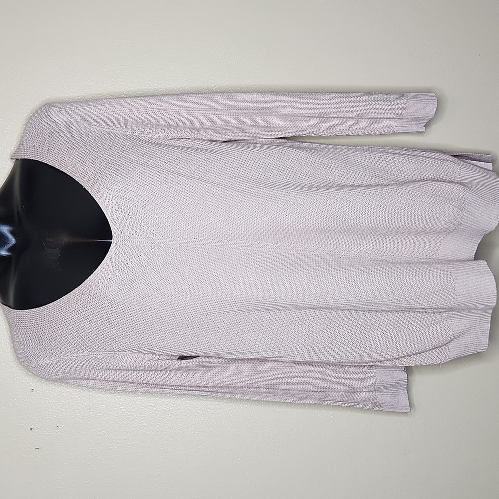 Women's Plus Size Old Navy V-Neck Long-Sleeve Tunic Sweater- Tan - XXL